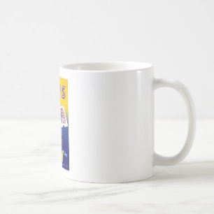 Mug Vintage Tour Eiffel Paris Air Travel Publicité