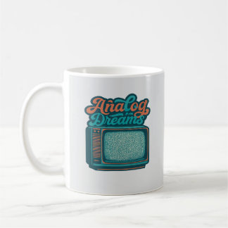 Mug 📺Vintage TV Retro Art – "Analog Dreams" Graphic