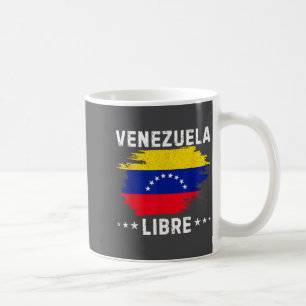 Mug Vintage Venezuela Libre 2026 Drapeau du Venezuela