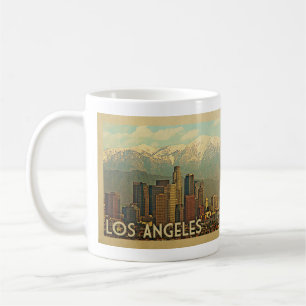 Mug Vintage voyage de Los Angeles la Californie