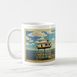 Mug Vintage voyage mobile Alabama
