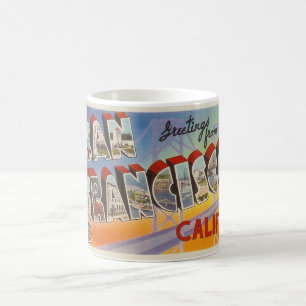 Mug Vintage voyage San Francisco
