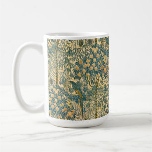 Mug Vintage Walter Crane Art du ara macao et du fruit 