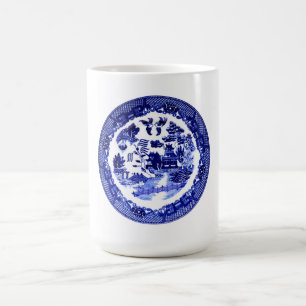 Mug Vintage Willow bleu Motif vers 1790