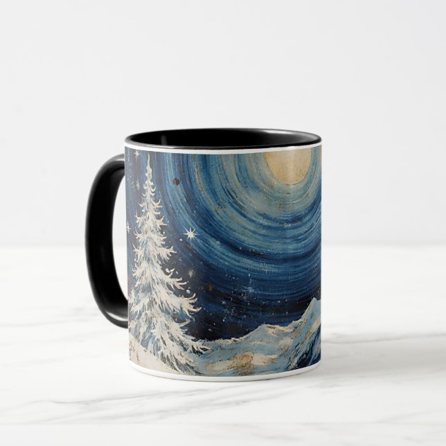 Mug Vintage Winter Christmas Escape (Devant gauche)