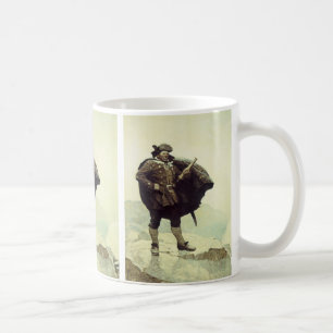 Mug Vintages pirates, capitaine Bill Bones par NC Wyet