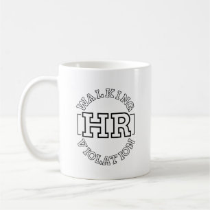 Mug Violation des RH à pied