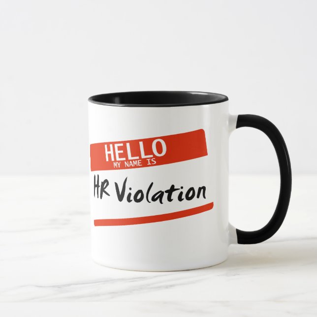 Mug Violation HR (Droite)