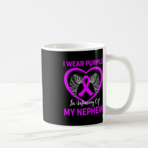Mug Violet Ruban Nephew Pancreatic Cancer Sensibilisat