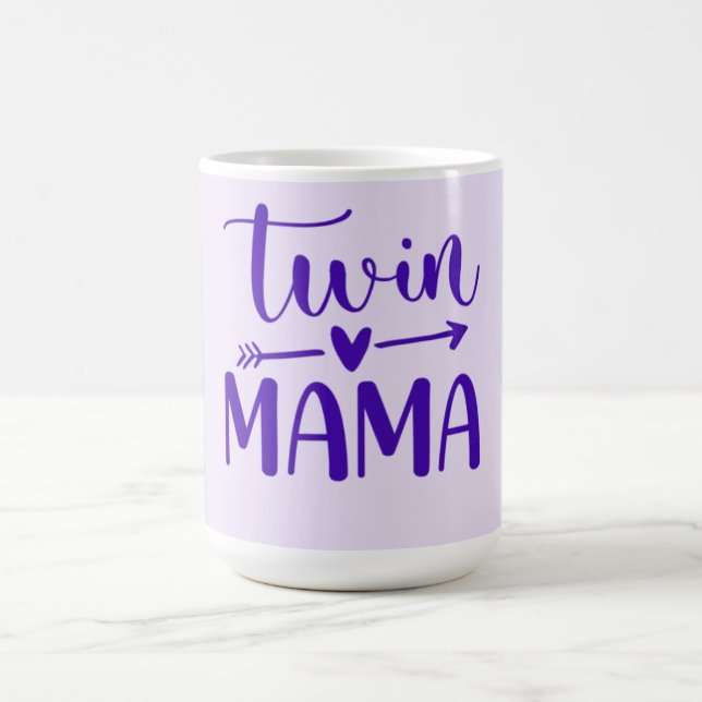 Mug Violet Twin Mama (Centre)