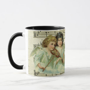 Mug Violon et Partition Victorian Angels