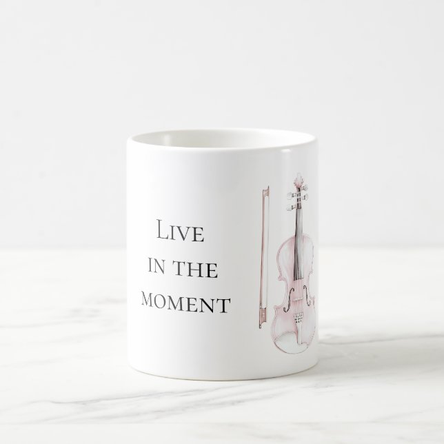 Mug Violon Rose Blush (Centre)