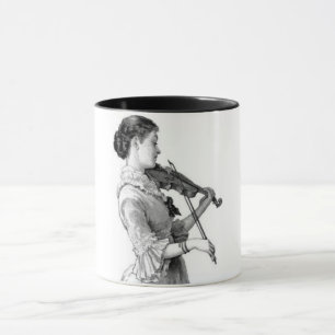 Mug Violoniste vintage