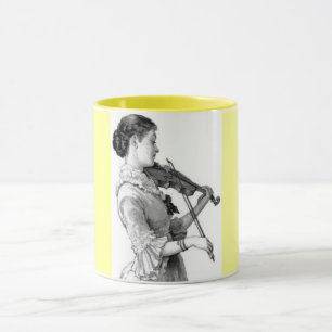 Mug Violoniste Vintage