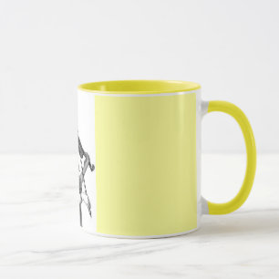 Mug Violoniste vintage