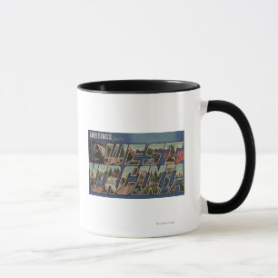 Mug Virginie-Occidentale (Charbon-Miner) - Scènes de g