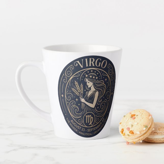 Mug Virgo Latte (En situation)