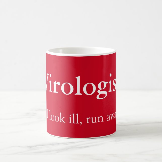 Mug Virologiste et malade (Centre)