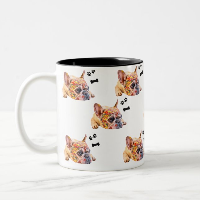 Mug Visage Chien Personnalisé, Mug Animal Personna (Gauche)