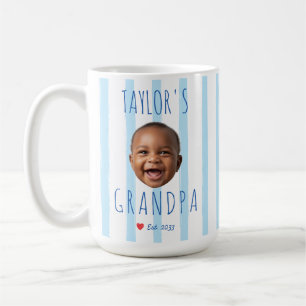 Mug Visage de bébé personnalisé Grand-père Photo Rayur