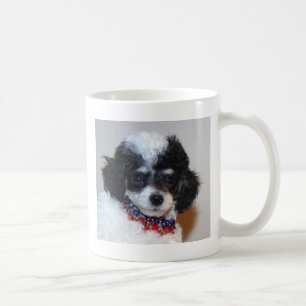 Mug Visage de chiot de caniche de Parti de jouet
