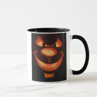 Mug Visage de citrouille de Halloween - huez ! ! !