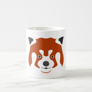 MUG VISAGE DE PANDA ROUX