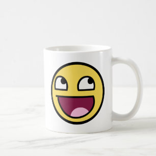 Mug visage impressionnant de visage impressionnant