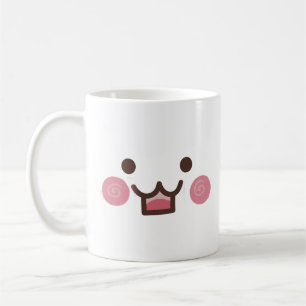 Mug visage mignon