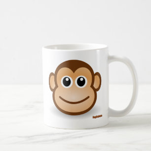 Mug Visage mignon de singe