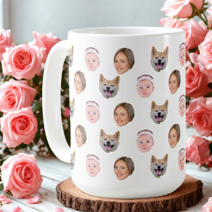 Mug Visage Personnalisé, Mug Photo Personnalisé, C