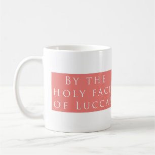 Mug Visage saint de Lucques ! Rose simple