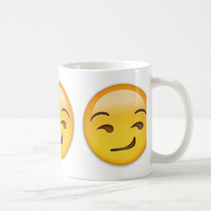 Mug Visage souriant d'un air affecté Emoji