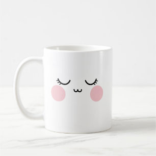 Mug Visage Souriant Mignon Esthétique Moderne