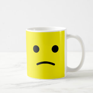 Mug visage triste