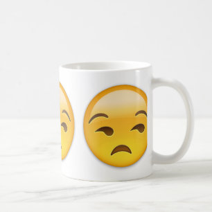 Mug Visage Unamused Emoji