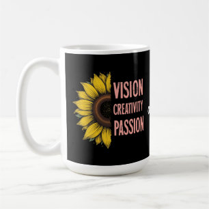 Mug Vision amusante, créativité et passion Célébrer le