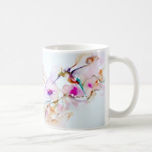 Mug "Vision dans" la copie rose de colibri