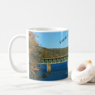 Mug Visitez PA Wilds Pont pittoresque Souvenir Casey