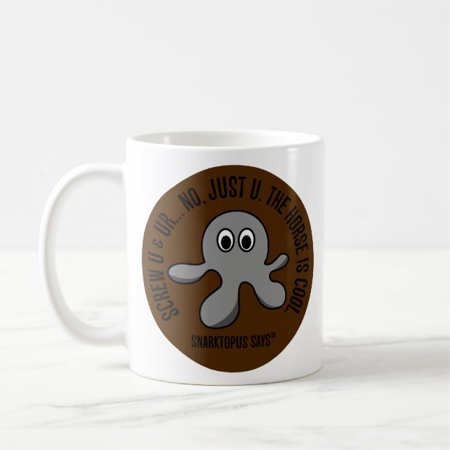 Mug Vissez vous et le cheval que vous êtes monté (Gauche)
