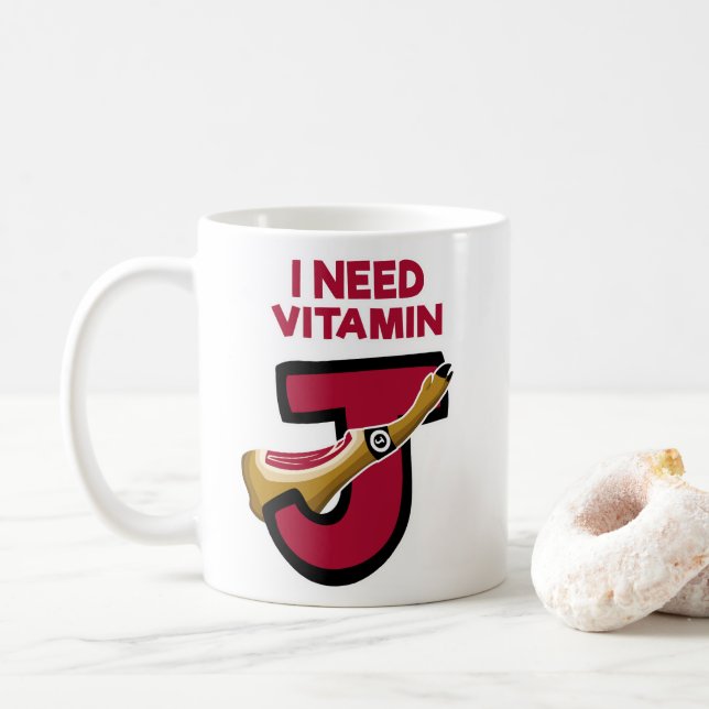 Mug Vitamine J (Avec donut)