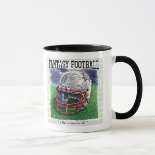 Mug Vitesse de Commish du football d'imaginaire