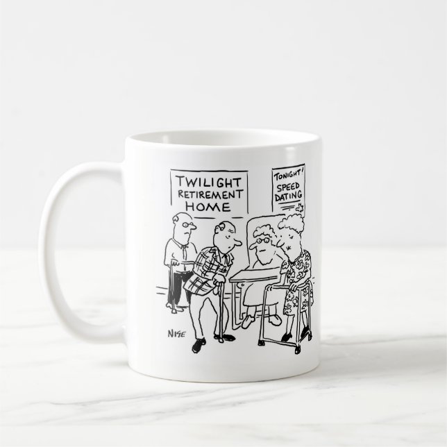 Mug Vitesse De Rencontre. Travailleur à domicile (Gauche)