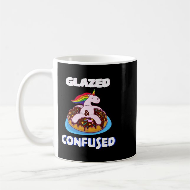 Mug Vitré Et Confondu De Donut (Gauche)