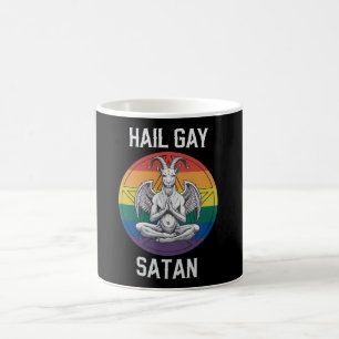 Mug Vive Gay Satan Drôle Gothique Gothique Chèvre LGBT