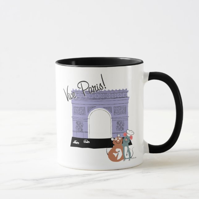 Mug Vive Paris ! Arc De Triomphe Disney (Droite)
