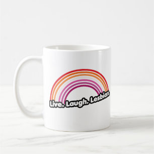 Mug "Vivez Riez Lesbienne"
