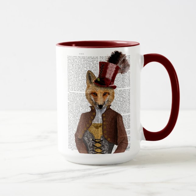 Mug Vivienne Steampunk Fox (Droite)