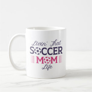 Mug Vivre’ Ce Soccer Maman Vie