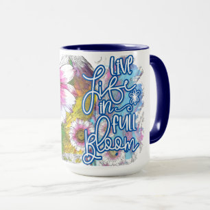 Mug Vivre En Pleine Fleur